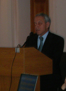Выступает вице-губернатор
 В.Н. Беспалов.