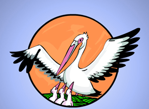 Большой 
хрустальный 
пеликан 
