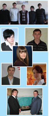 Представляем 
победителей V вузовского конкурса грантов 
для молодых ученых 
ВолгГТУ 2010 года