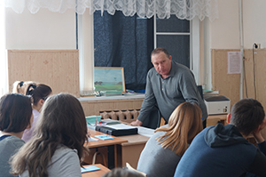Встреча со школьниками Урюпинска
