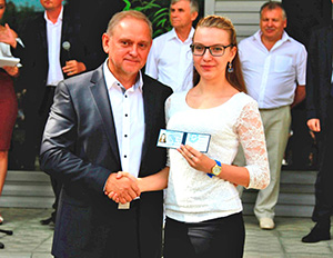 Первокурсников поздравил мэр Волжского